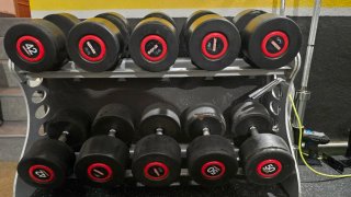 Lote de Mancuernas de Gimnasio