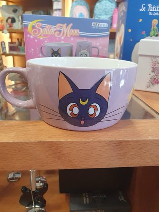 Set de Taza y bol + Figuras + Libreta Sailor Moon