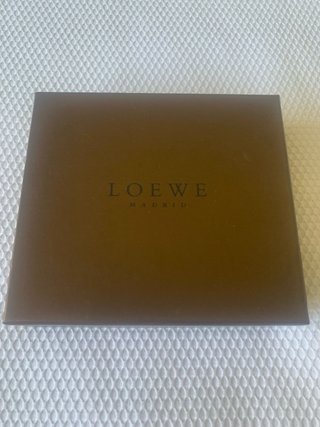 Cintura Loewe in pelle marrone da uomo