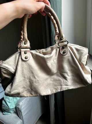 Borsa Balenciaga Twiggy Beige Originale