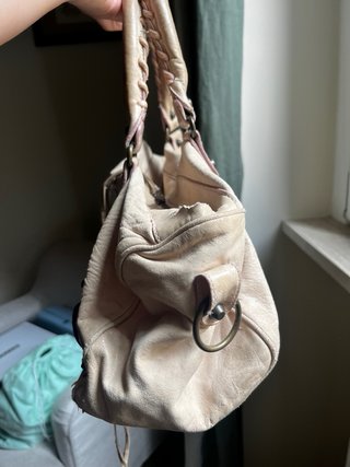 Borsa Balenciaga Twiggy Beige Originale