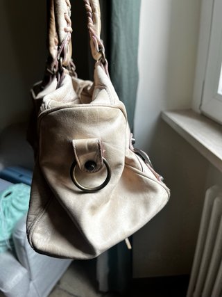 Borsa Balenciaga Twiggy Beige Originale