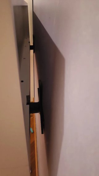 Escritorio flotante blanco