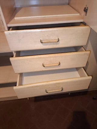 Armario modular grande de madera