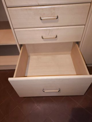 Armario modular grande de madera