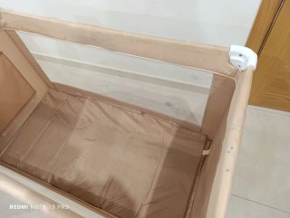 Cuna de viaje CAM Beige
