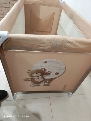 Cuna de viaje CAM Beige