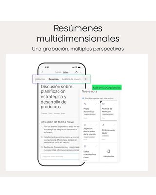 Grabadora de voz Plaude NotePin S