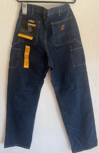 Carhartt Pantalones de Trabajo Vaqueros Talla 34x3