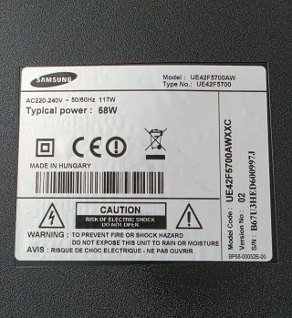 Smart TV Samsung 42 Negra