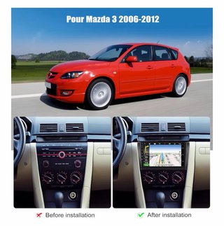 Pantalla Android CarPlay Mazda 3