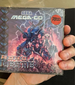 Robo Aleste Sega Mega CD Nuevo Precintado