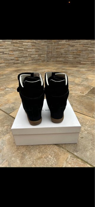 Isabel Marant Botines con cuña negros