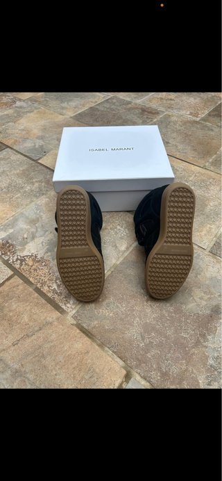 Isabel Marant Botines con cuña negros