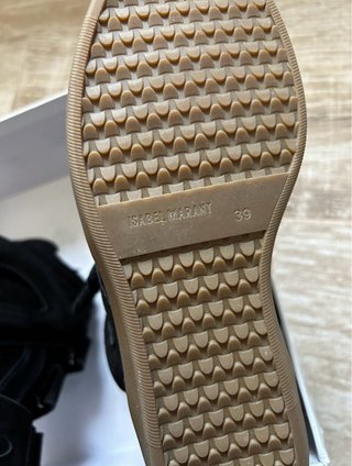 Isabel Marant Botines con cuña negros