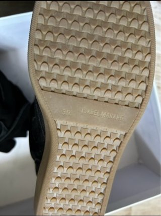 Isabel Marant Botines con cuña negros