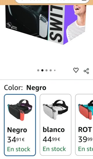 Gafas VR Orzly para Nintendo Switch