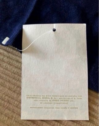 Polo Fred Perry Azul Marino nuevo