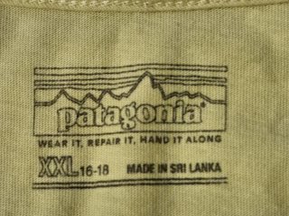 Maglietta Patagonia Logo Montagna Taglia M