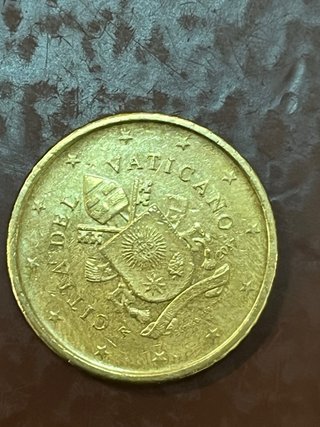 Moneda 50 céntimos Vaticano 2017