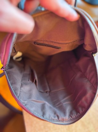 Bolso-mochila marrón
