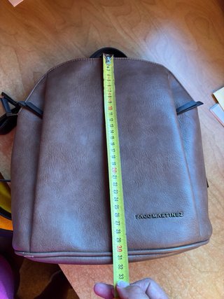 Bolso-mochila marrón