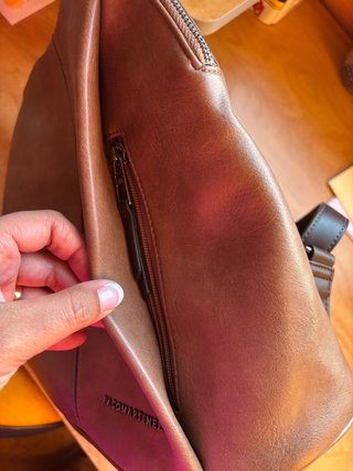 Bolso-mochila marrón