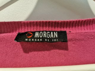 Jersey fino Morgan fucsia manga corta talla S