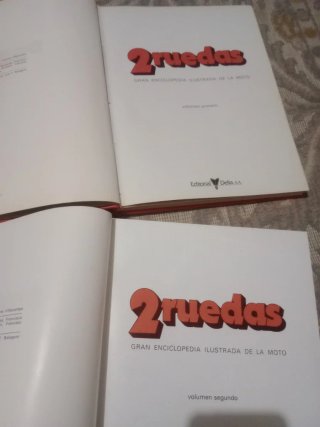 2ruedas enciclopedia illustrada de la moto 2 tomos