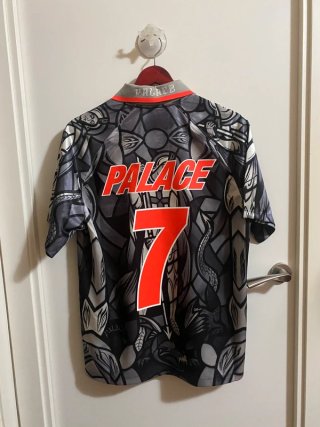 Camiseta Palace x Nike Inglaterra Gris Rojo