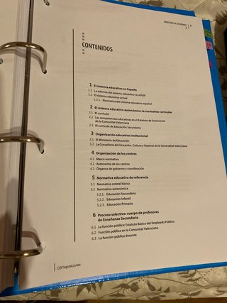 Temario Oposiciones Secundaria Inglés CEN