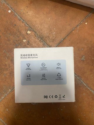 Micrófono Inalámbrico 2.4G