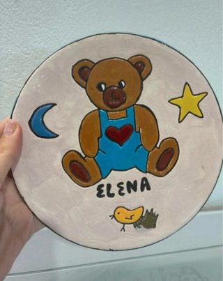 Cuadro infantil personalizado Elena
