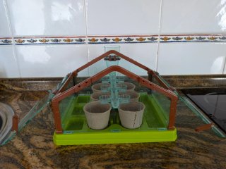 Invernadero para semilleros