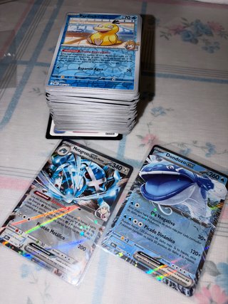 Lote 140+ Cartas Pokémon Rivales Predestinados
