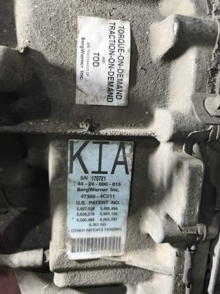 Caja de cambios automática Kia Sorento 170cv