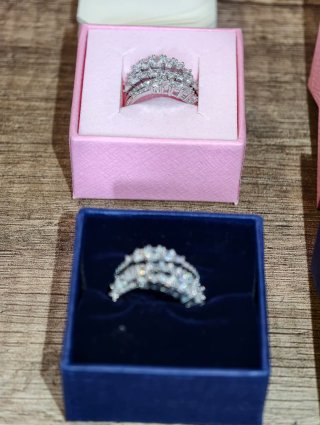 Anillos Swarovski Hyperbola Originales