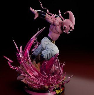 Figura Resina Majin Buu Dragon Ball Z