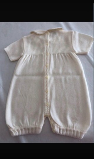 Traje bebé Artesanía Granlei talla 3 meses