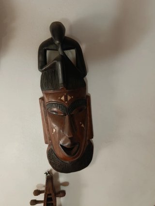 Máscaras africanas de madera