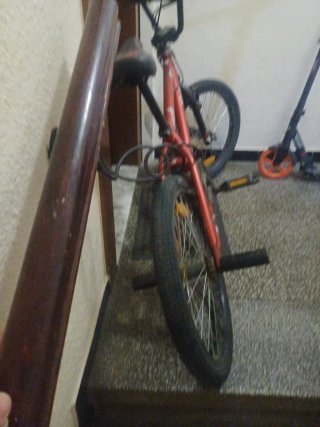 Bicicleta BMX Roja