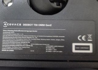 Robot Aspirador Ecovacs Deebot T50 Omni Gen2
