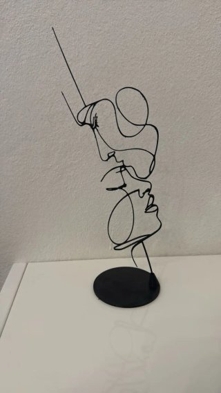 Lineart stampato in 3d materiale pla