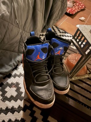 Scarpe Jordan Nere e Blu