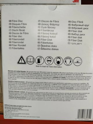Disco de Fibra 3M Cubitron II 3343
