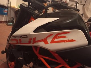 KTM 390 - Protección anticaídas