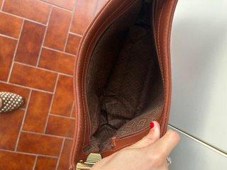 Bolso Marrón Vintage Piel