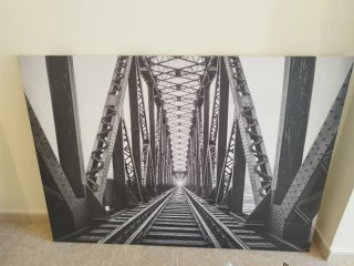 Cuadro Grande Puente Metálico