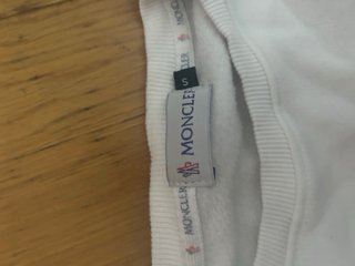 Sudadera Moncler Blanca