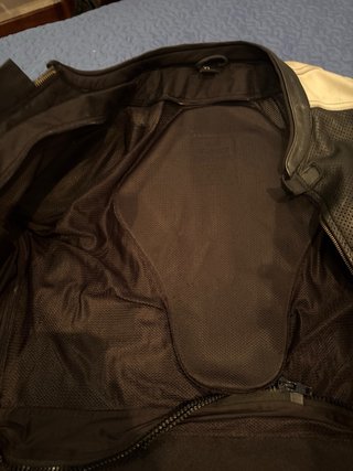 Chaqueta Moto Alpinestars Negra/Blanca